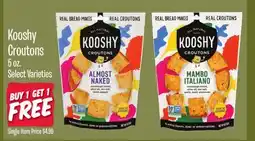 Jewel-Osco Kooshy Croutons offer