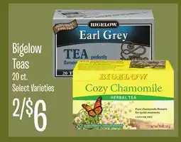 Jewel-Osco Bigelow Teas offer