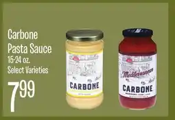 Jewel-Osco Carbone Pasta Sauce offer
