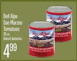 Jewel-Osco Dell Alpe San Marzano Tomatoes offer