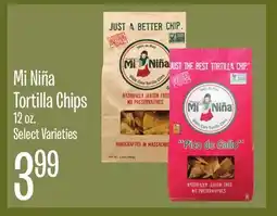 Jewel-Osco Mi Niña Tortilla Chips offer