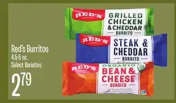 Jewel-Osco Red's Burritos offer