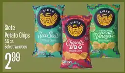 Jewel-Osco Siete Potato Chips offer