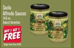 Jewel-Osco Sacla Alfredo Sauces offer