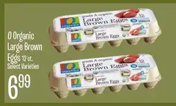 Jewel-Osco O Organic Large Brown Eggs offer