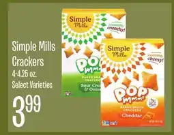 Jewel-Osco Simple Mills Crackers offer
