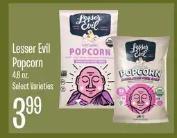 Jewel-Osco Lesser Evil Popcorn offer