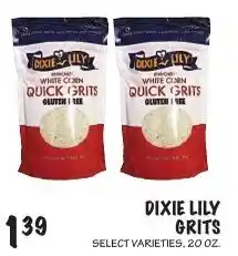 Foodarama Dixie lily grits offer