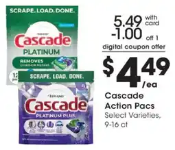 Kroger Cascade Action Pacs offer
