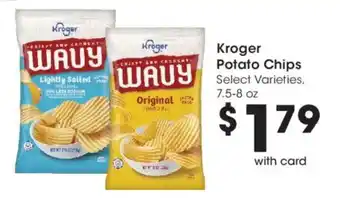 Kroger Kroger potato chips offer
