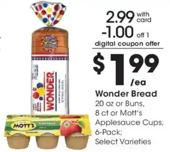 Kroger Wonder Bread offer
