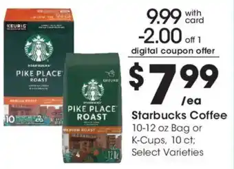 Kroger Starbucks Coffee offer