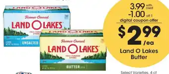Kroger Land O Lakes Butter offer