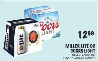 Foodarama Miller Lite or Coors Light offer