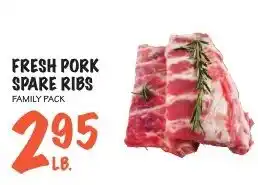 Foodarama Fresh Pork Spare Ribs offer