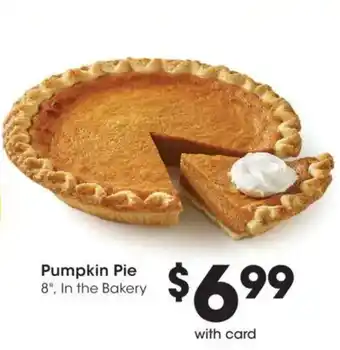 Kroger Pumpkin Pie offer