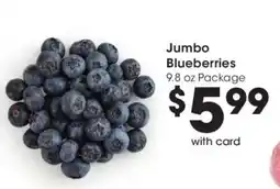 Kroger Jumbo Blueberries offer