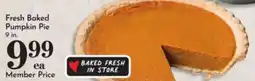 Pavilions Fresh Baked Pumpkin Pie offer
