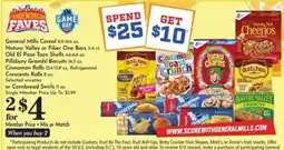 Pavilions General Mills Cereal offer