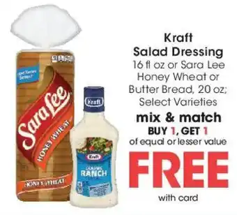 Kroger Kraft Salad Dressing offer