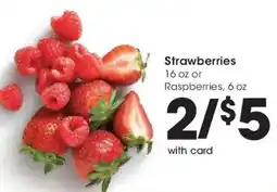 Kroger Strawberries or Raspberries offer
