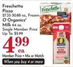 Pavilions Freschetta pizza offer