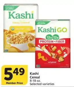 Vons Kashi Cereal offer