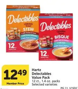 Vons Hartz Delectables Value Pack offer