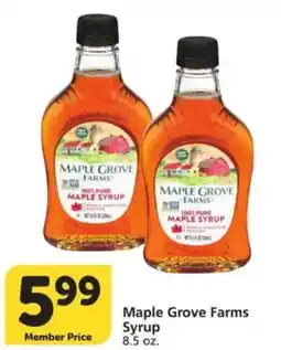 Vons Maple Grove Farms Syrup offer