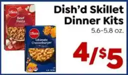 Save a Lot Dish'd Skillet Dinner Kits offer