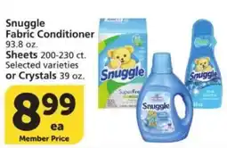 Vons Snuggle fabric conditioner offer