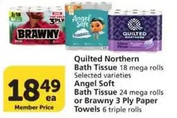 Vons Quilted Northern Bath Tissue offer