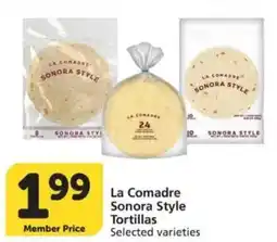 Vons La Comadre Sonora Style Tortillas offer