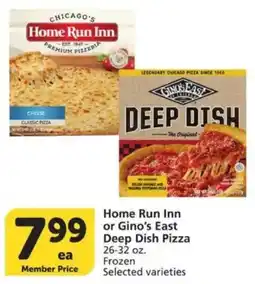 Vons Home Run Inn or Gino's East Deep Dish Pizza offer