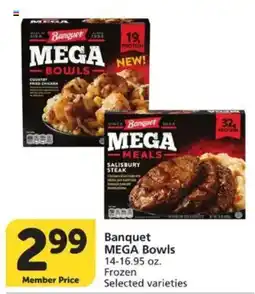 Vons Banquet MEGA Bowls offer