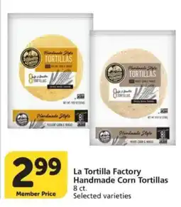 Vons La Tortilla Factory Handmade Corn Tortillas offer