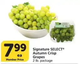 Vons Signature Select Autumn Crisp Grapes offer