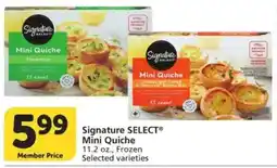 Vons Signature Select Mini Quiche offer