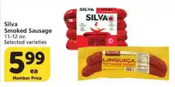 Vons Silva smoked sausage offer