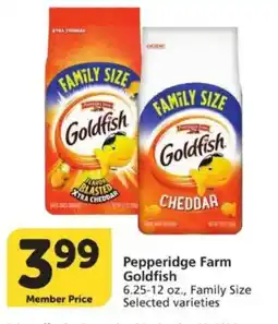 Vons Pepperidge Farm Goldfish offer