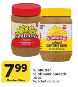 Vons Sunbutter sunflower spreads offer