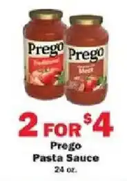 Schnucks Prego pasta sauce offer