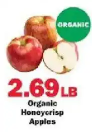 Schnucks Organic Honeycrisp Apples offer