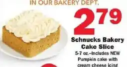 Schnucks Schnucks Bakery Cake Slice offer