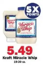 Schnucks Kraft miracle whip offer