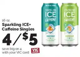 Harris Teeter Sparkling ICE Caffeine Singles offer