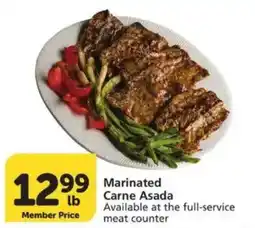 Vons Marinated Carne Asada offer