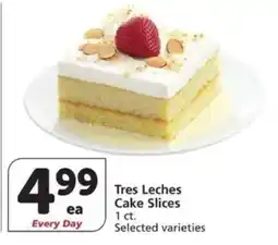 Vons Tres Leches Cake Slices offer