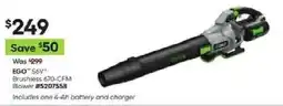Lowe's Ego 56v brushless 670-cfm blower offer