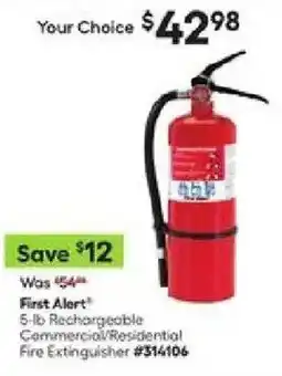 Lowe's First Alert offer